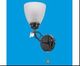 Бра, 40W, Е27, стекло, 1 плафон, белый, 53471/1wAN WT, ЭкономСвет, Китай