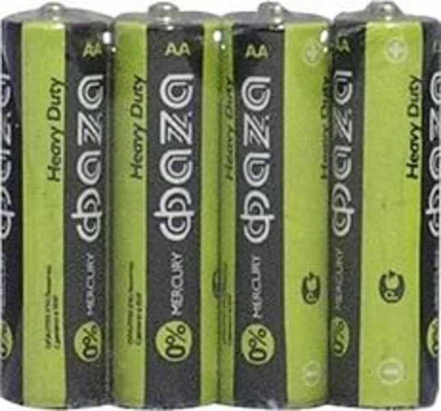 Батарейка солевая  R6 ФАZA Heavy Duty Shrink-4