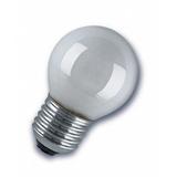 Лампа накаливания PHILIPS P45 230V 60W E27 шарик матовый (frosted)