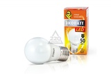 Лампа светод.ECOWATT Р45 230В 4,7 (40) W2700К Е27 тепл. бел. свет. шарик