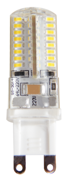 Лампа светодиодная PLED-G9-5w 2700K 300Lm Jazzway
