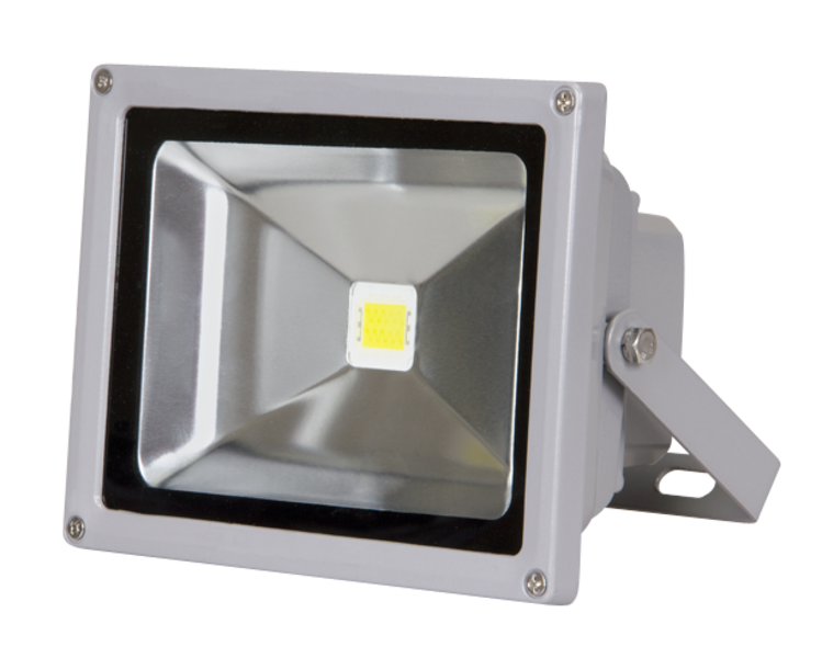 Прожектор PFL-20W/GREEN/GR светодиодный Jazzway