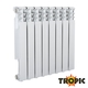 Радиатор Tropic 500 алюм, 8 секций, 1496Вт, Рр=1,8МПа, Тмакс=110 (640х580х80)