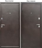 Дверь входная Строй Гост 8 Оптима мет/мет (850мм) левая УЦЕНКА