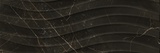 Tiara стена черный рельеф  С-TZS231D 20*60  Cersanit (1,08)