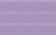 Плитка настенная  Macarone Lavander, 250*400 мм, 1,2 кв.м., сиреневый, НЗКМ, Россия