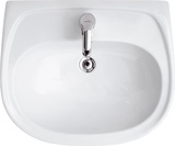 Раковина MARKET M 60B 1отв. белый (U-UM-M60/1w)