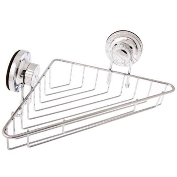 CRYSTAL mix Vacuum полка угловая,хром,вакуумное крепление,BIC -09720,568-166