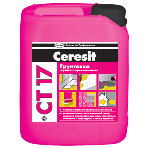 Грунт "Ceresit" универсальный, морозостойкий, 10л., СТ 17 &