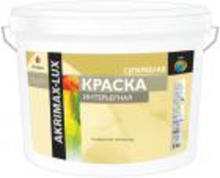 Акримакс Краска для внутр.работ бел.матовая влагост..LUX 3,0кг