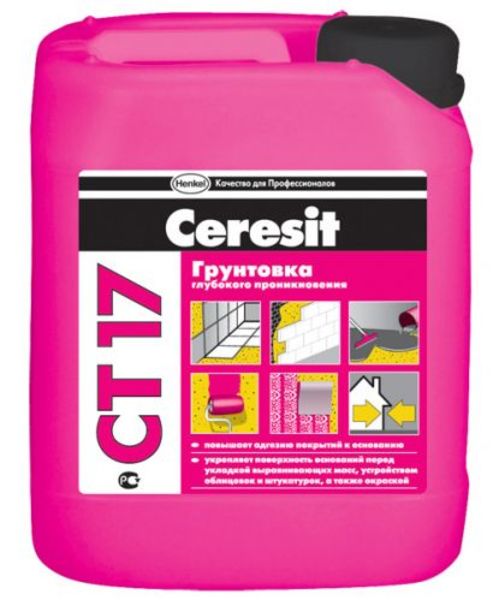 Грунт "Ceresit" универсальный морозостойкий, 5л., СТ 17 54015